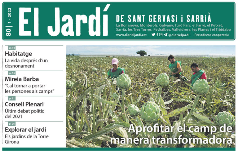 El Jardí 80, gener 2022