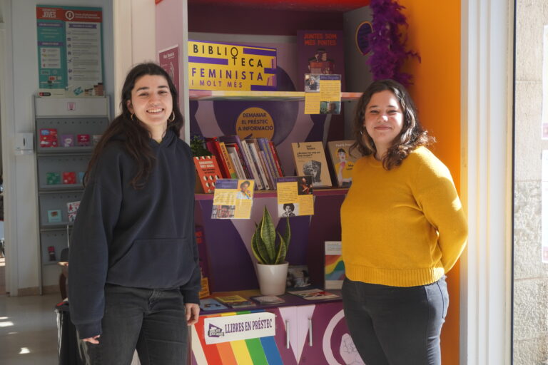 “Volem que Sagnier sigui un punt de referència feminista per les joves del districte”