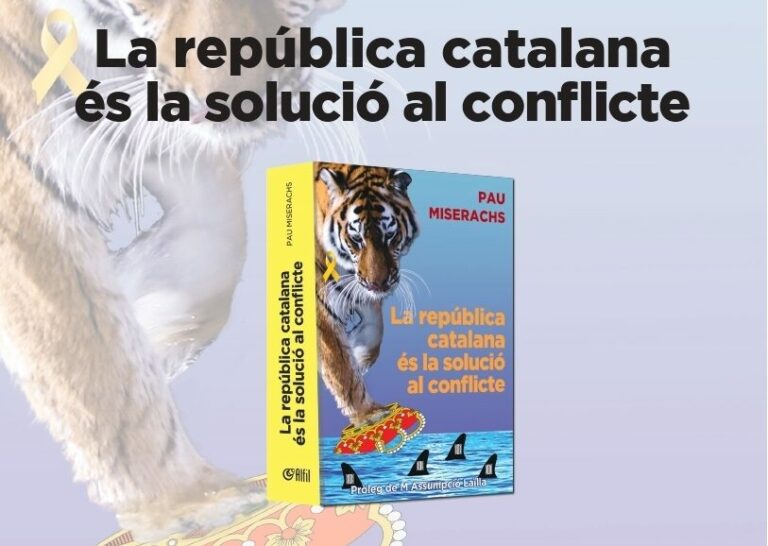 Pau Miserachs presenta a Galvany nou llibre, ‘La república catalana és la solució al conflicte’