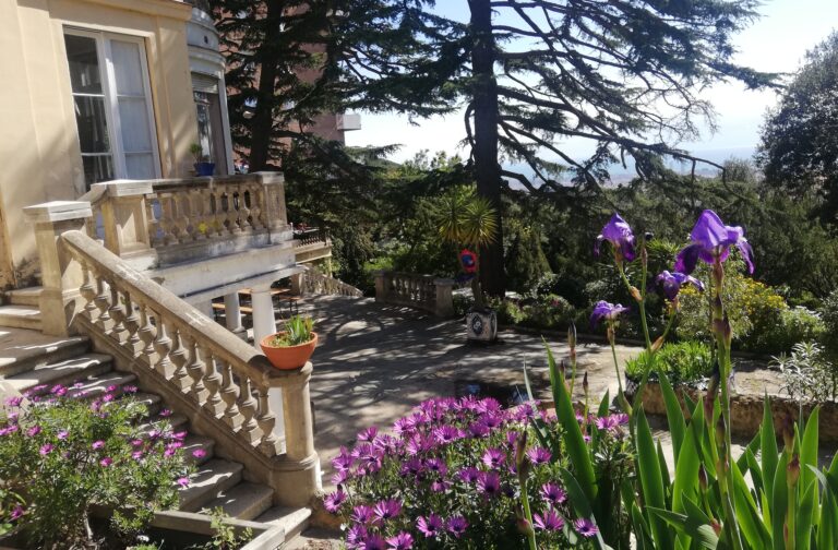El jardí romàntic de la Villa Maria a Vallvidrera