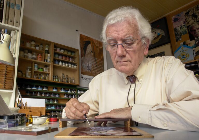 Salou fa un homenatge pòstum a l’esmaltador de Sant Gervasi Andreu Vilasís