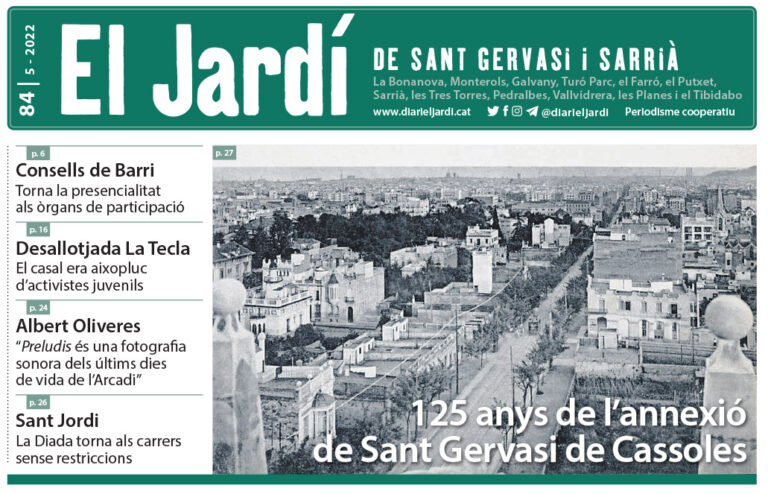 El Jardí 84, maig 2022