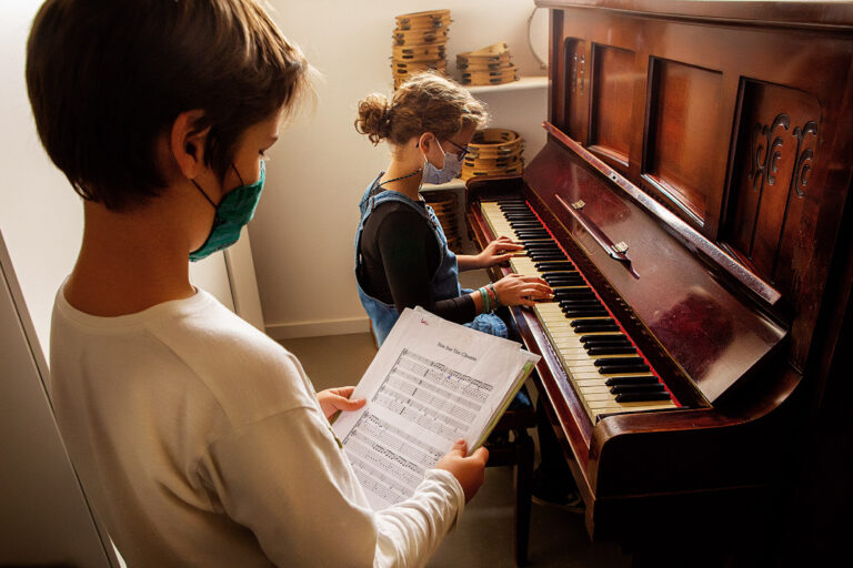 La música, peça clau a l’escola Decroly