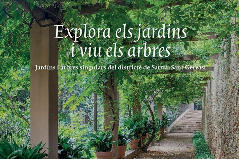 ‘Explora els jardins i viu els arbres’, el primer llibre que edita El Jardí!