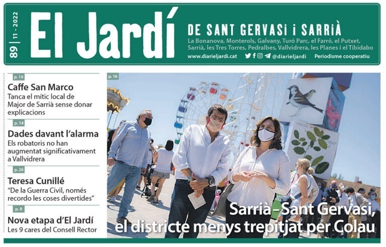 El Jardí 89, novembre 2022