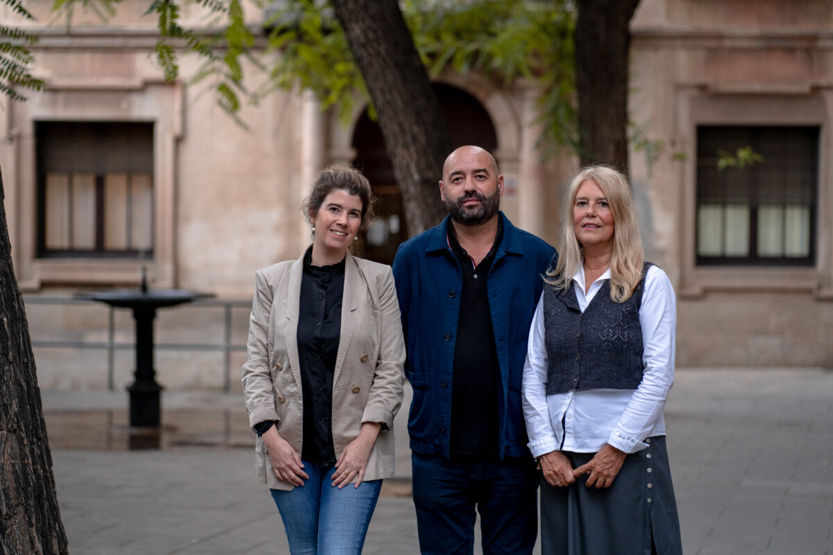 Mercè Escofet, Javier Edrosa i Eva Eladi Cs