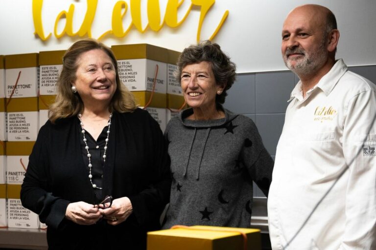 La Fundació Elena Barraquer i la pastisseria L’Atelier s’associen per crear un panettone solidari