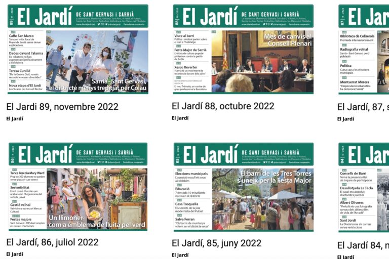 Les portades d’El Jardí del 2022