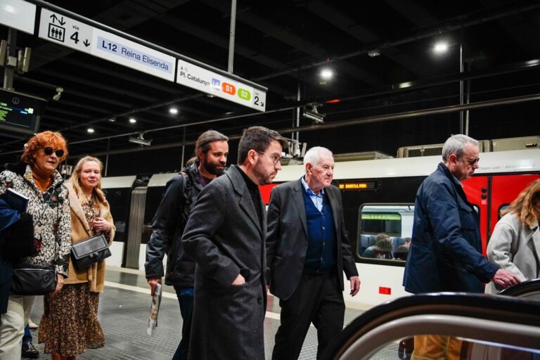 Pere Aragonès i Ernest Maragall donen el tret d’inici de la campanya d’ERC a Sarrià