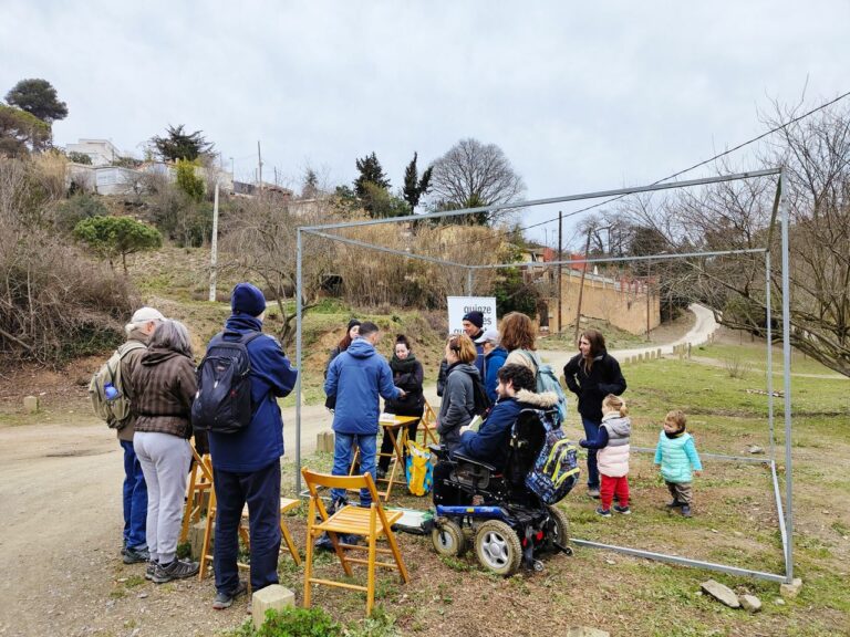 Quinze metres quadrats de cultura a Vallvidrera