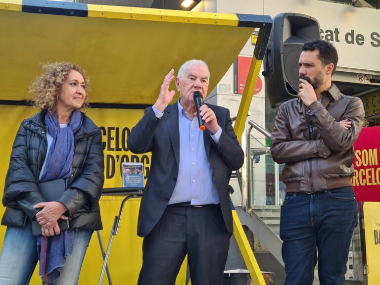 Maragall, de visita al Putxet i el Farró: “Serem Barcelona, també per Sarrià-Sant Gervasi”