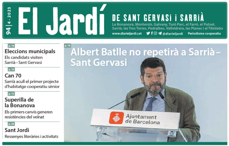 El Jardí 94, abril 2023