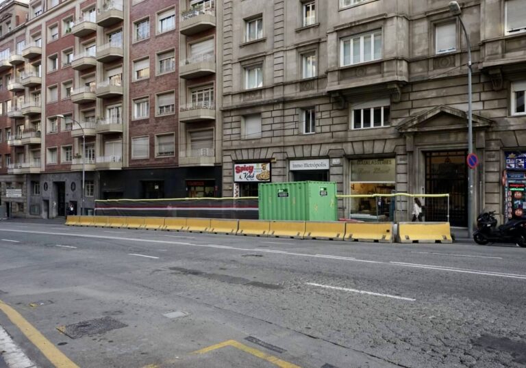 Comencen les obres de Balmes entre Joaquim Folguera i la ronda General Mitre