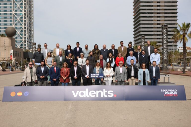 Llista de Valents a les eleccions municipals 2023 a Barcelona