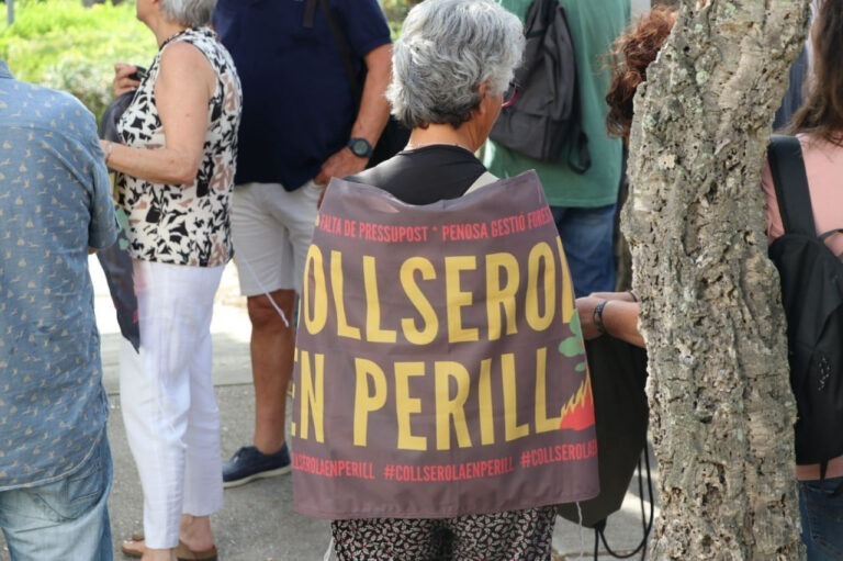 El veïnat de Collserola arrenca un primer acord per crear franges de seguretat davant el risc d’incendi