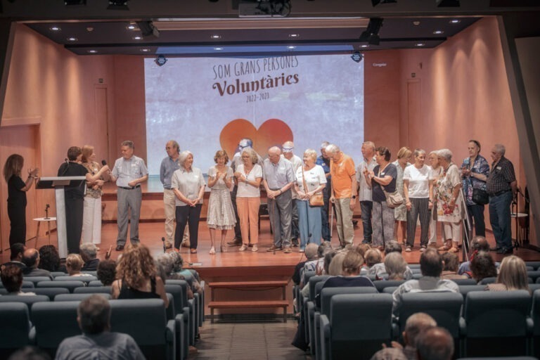 Sarrià – Sant Gervasi reconeix el voluntariat amb gent gran