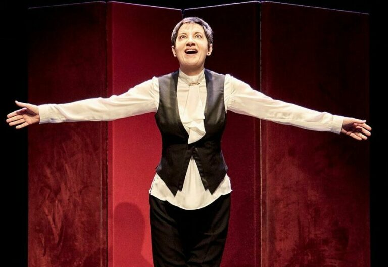 Lloll Bertran, pregonera de la festa major de Sant Gervasi