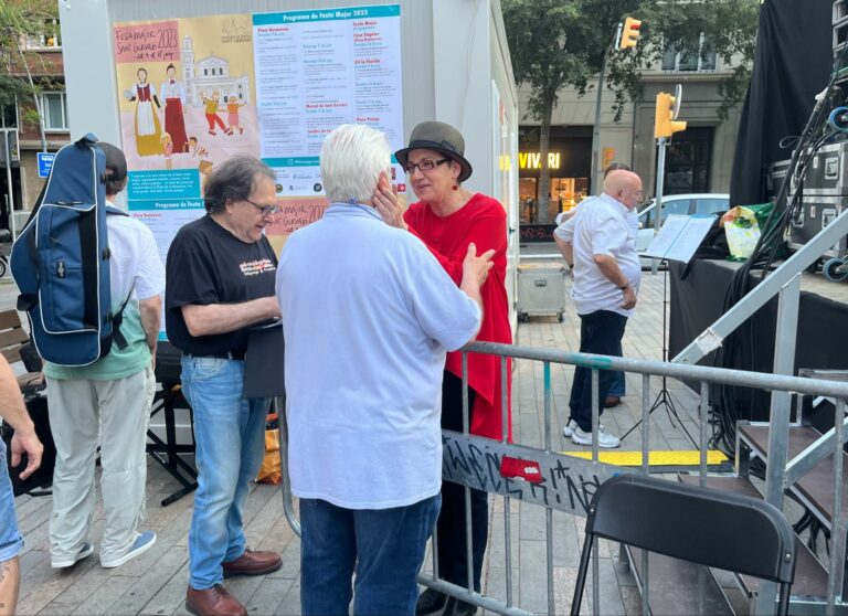 Lloll Bertran elogia la Bonanova en el pregó de Festa Major: “Un barri que et roba el cor”