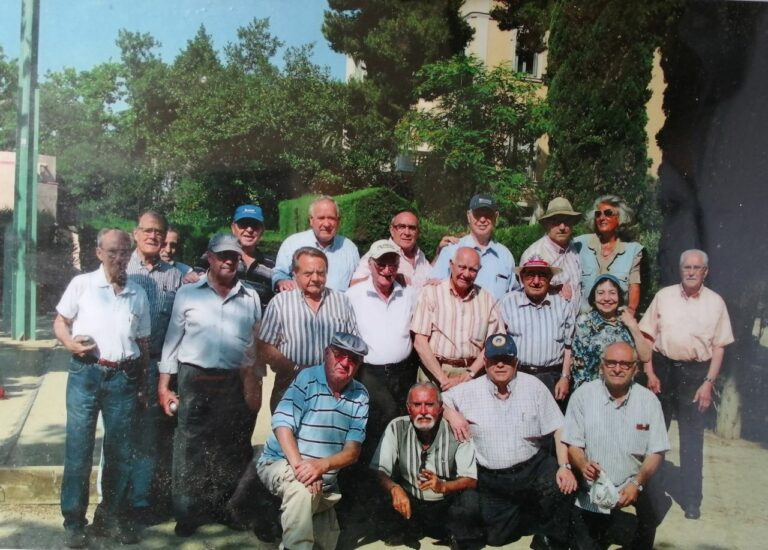 Les pistes de petanca de Sarrià: buides per desavinences entre socis