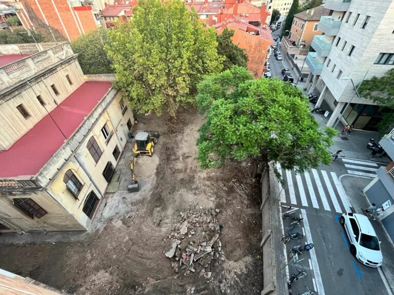 Personalitats públiques demanen salvar el jardí de Can Raventós