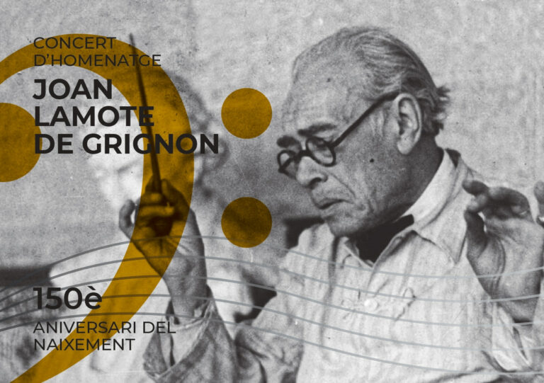 Concert d’homenatge a Joan Lamote de Grignon, un acte de justícia