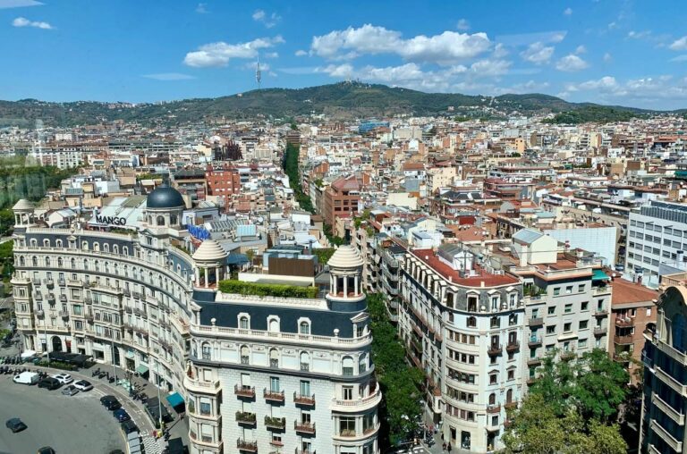 Vista aèria del districte Sarrià-Sant Gervasi