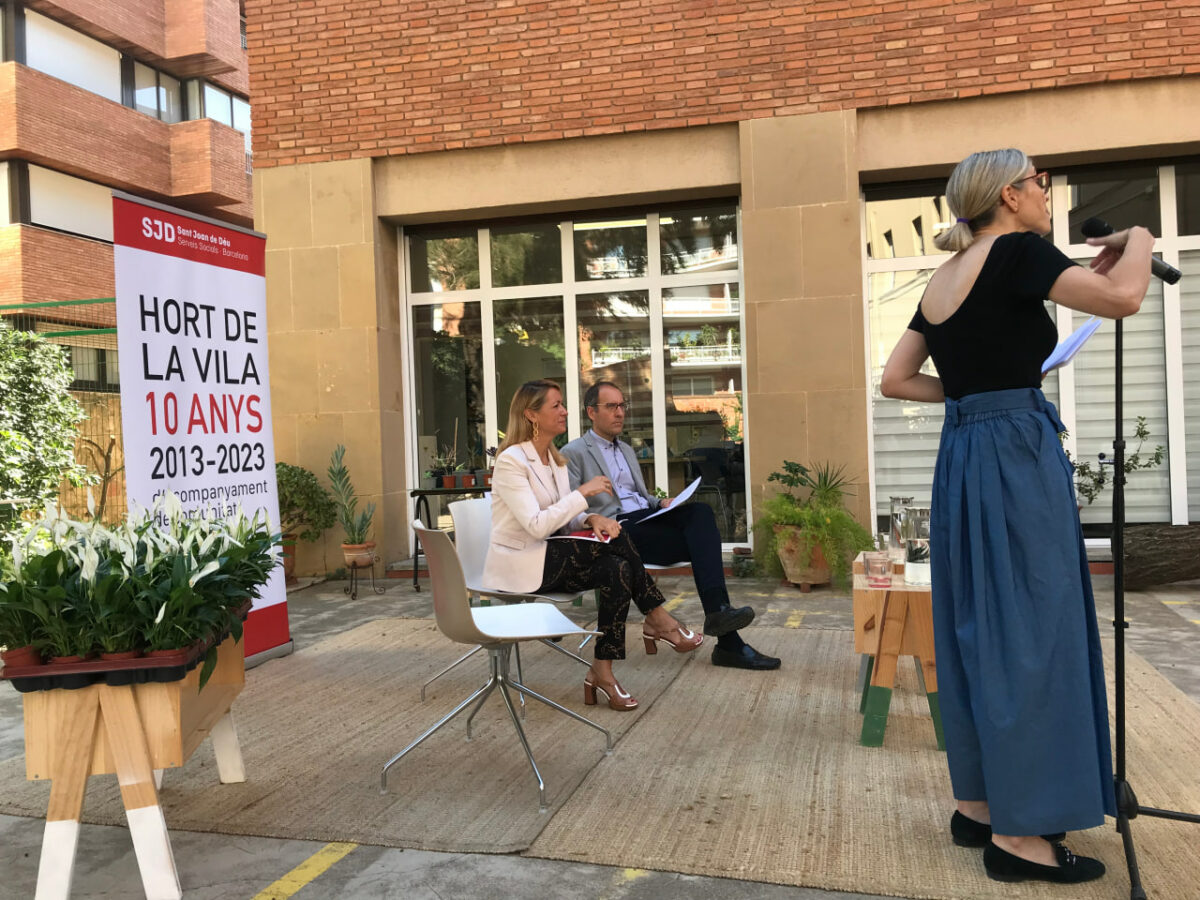 Mireia Vall, juntament amb Maria Eugènia Gay i Salvador Maneu © Dani Silva