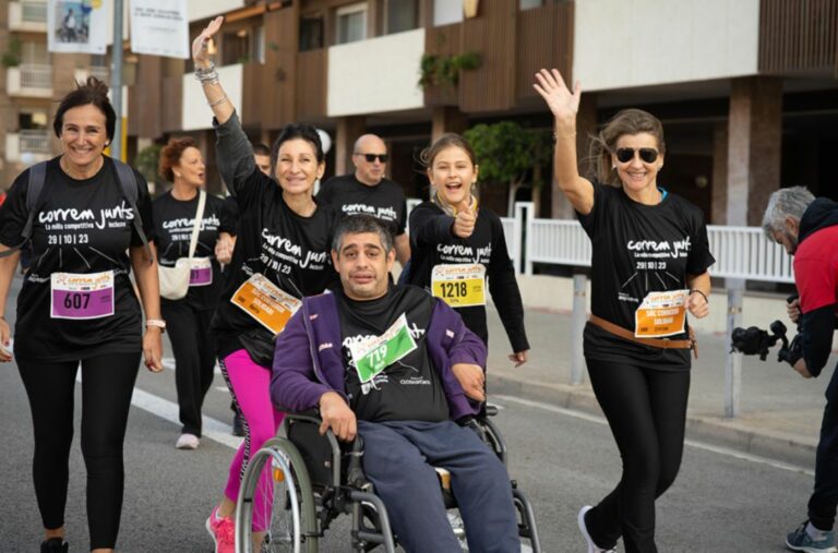 La milla esportiva i inclusiva de Sarrià guanya en donacions: ‘Correm Junts’