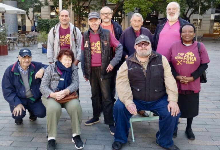 Els sindicats d’habitatge exigeixen lloguers socials pels 15 veïns amenaçats de desnonament a la Bonanova