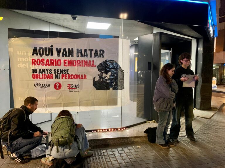 Sant Gervasi no oblida Rosario Endrinal 18 anys després de ser assassinada en un caixer