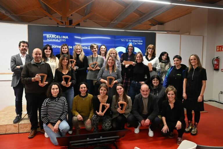 L’escola Dolors Monserdà-Santapau i la Fundació la Salle guanyen un Premi Agenda 2030