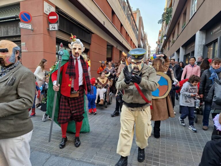 Dissabte de rua de Carnaval a Sarrià i Vallvidrera