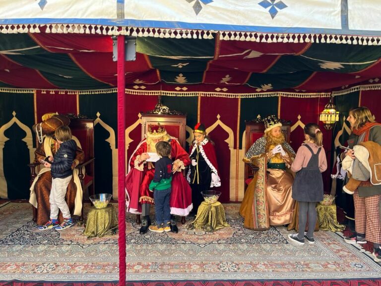 On es pot entregar la carta als Reis a Sarrià-Sant Gervasi el mateix dia de la cavalcada?