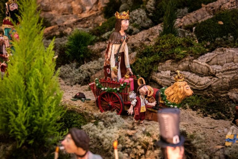 Els pessebres que es poden visitar fins a la Candelera