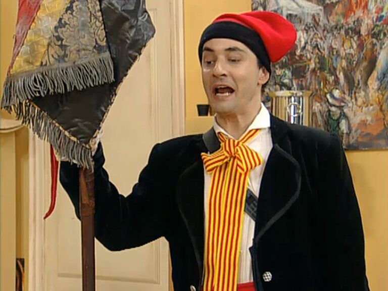 Una versió d’un gag de Plats Bruts serveix per anunciar l’11a calçotada popular de Sarrià