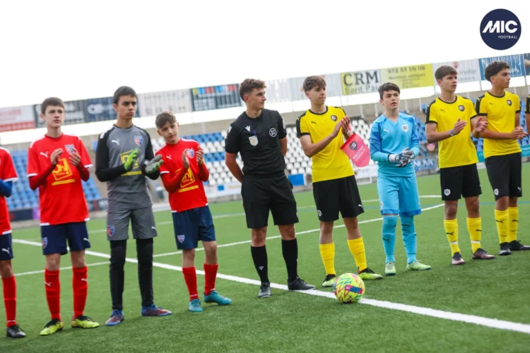 El CP Sarrià, a punt de debutar al torneig MIC Football 2024