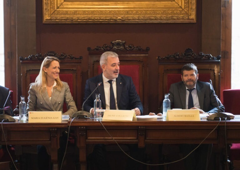 Batlle torna per unes hores a la Seu del Districte de Sarrià-Sant Gervasi