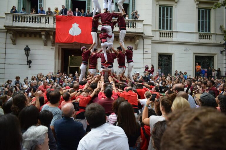 La Festa Major de Sarrià, entre les 100 diades castelleres més destacades de la temporada