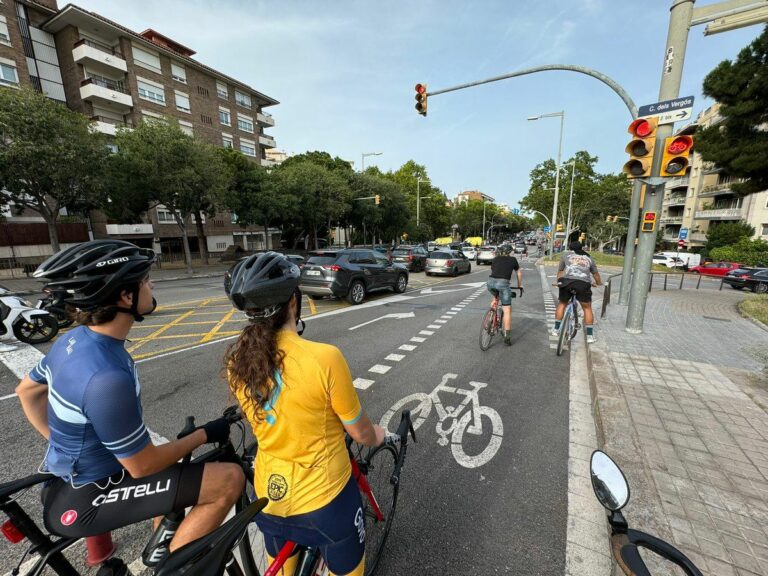 Així circulen les bicicletes a Sarrià – Sant Gervasi