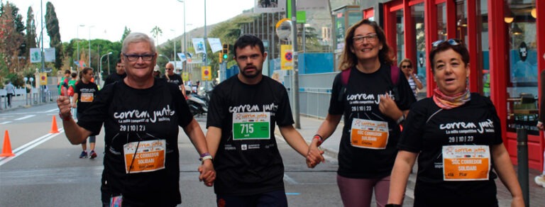 Torna la milla inclusiva Correm Junts el diumenge 20 d’octubre a Sarrià Torna la milla inclusiva Correm Junts el diumenge 20 d’octubre a Sarrià