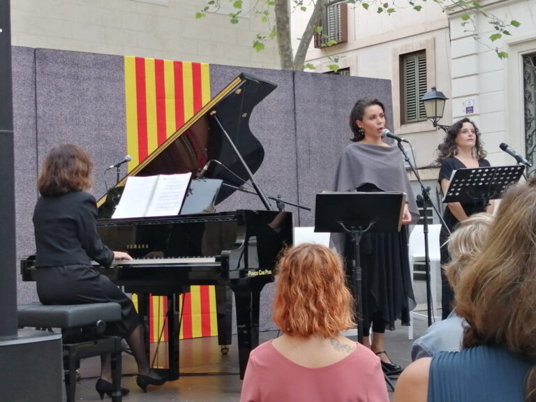 La Diada recupera dignitat a Sarrià-Sant Gervasi