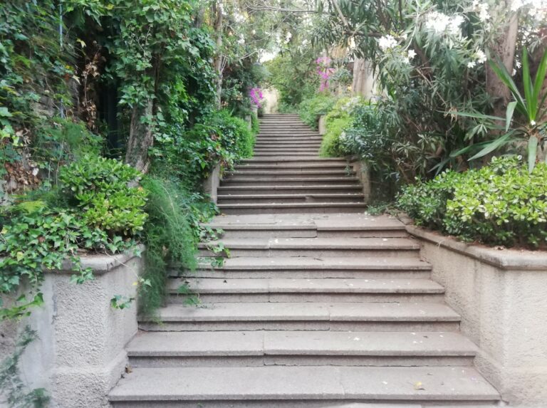 Un passatge molt particular al carrer Plantada a la part alta de Sarrià Un passatge molt particular al carrer Plantada a la part alta de Sarrià