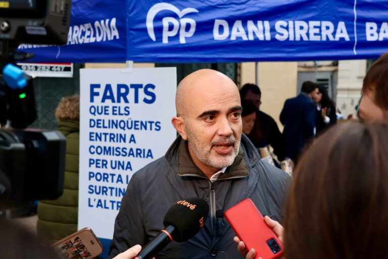 El PP desembarca a Sarrià per posar el crit al cel per la inseguretat, tot i el descens de delictes al districte