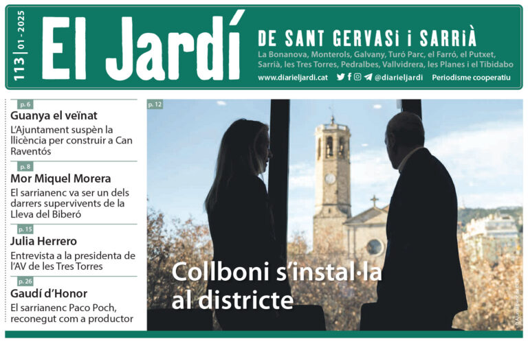 El Jardi 113, gener de 2025