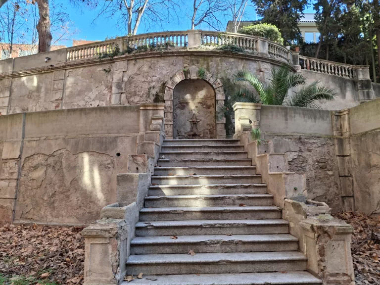 Els jardins amagats al costat del cementiri de Sarrià
