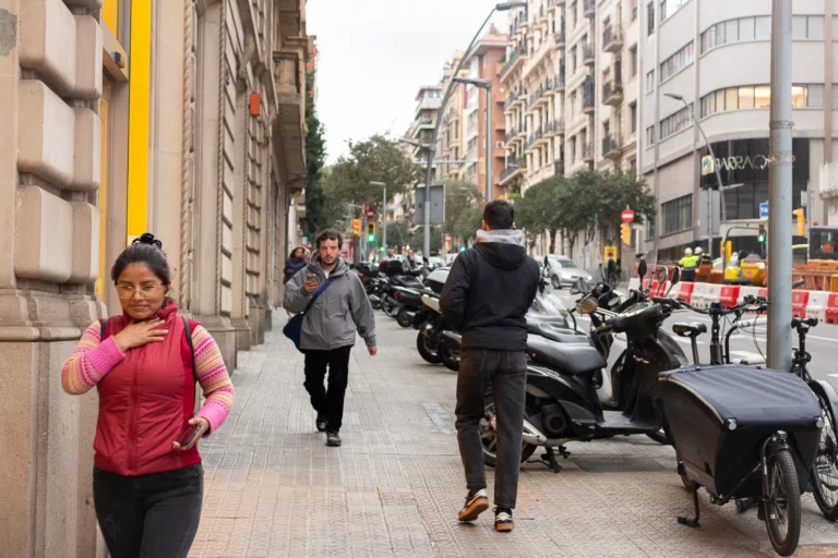 Afectacions a la mobilitat al carrer Muntaner per obres de l’L8