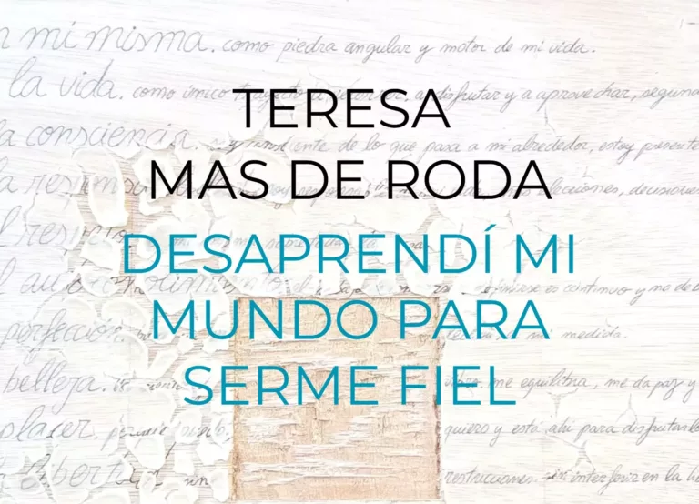 La sarrianenca Teresa Mas de Roda publica el seu primer llibre, “Desaprendí mi mundo para serme fiel”
