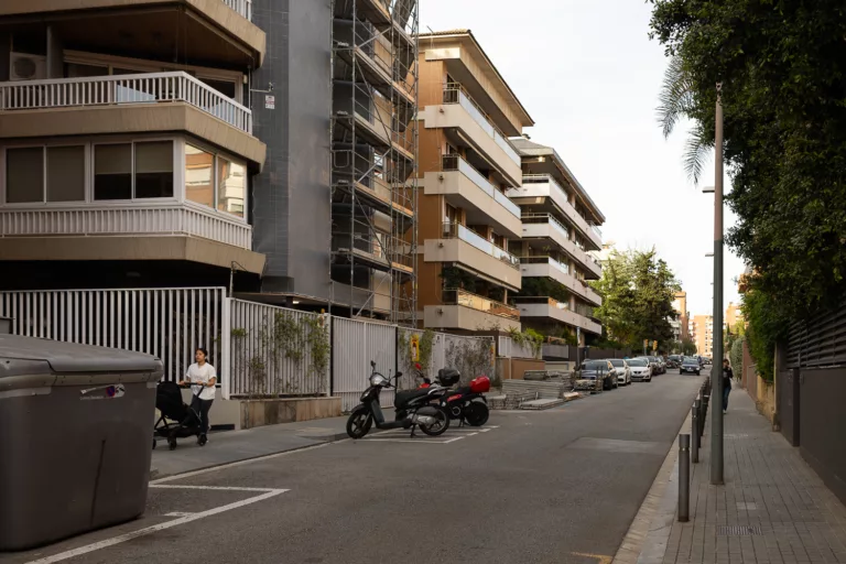 El carrer de Dalmases i el passatge Fontanelles