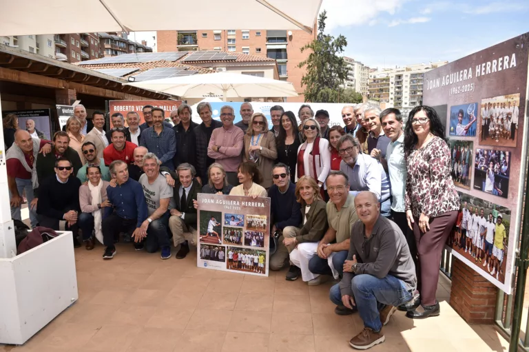 El Club Tennis Barcino acull un homenatge pòstum als tenistes Joan Aguilera i Roberto Vizcaíno