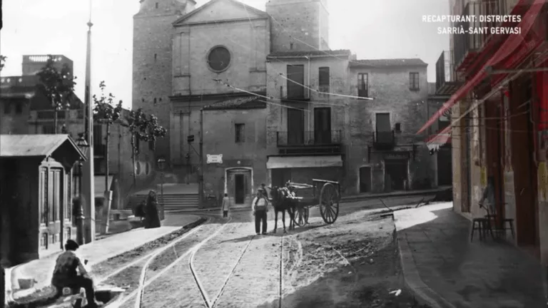 Així era Sarrià-Sant Gervasi al segle XX